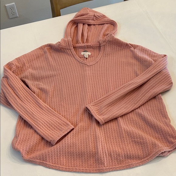 Cupio Tops - Cupio Dusty Rose Knit Top